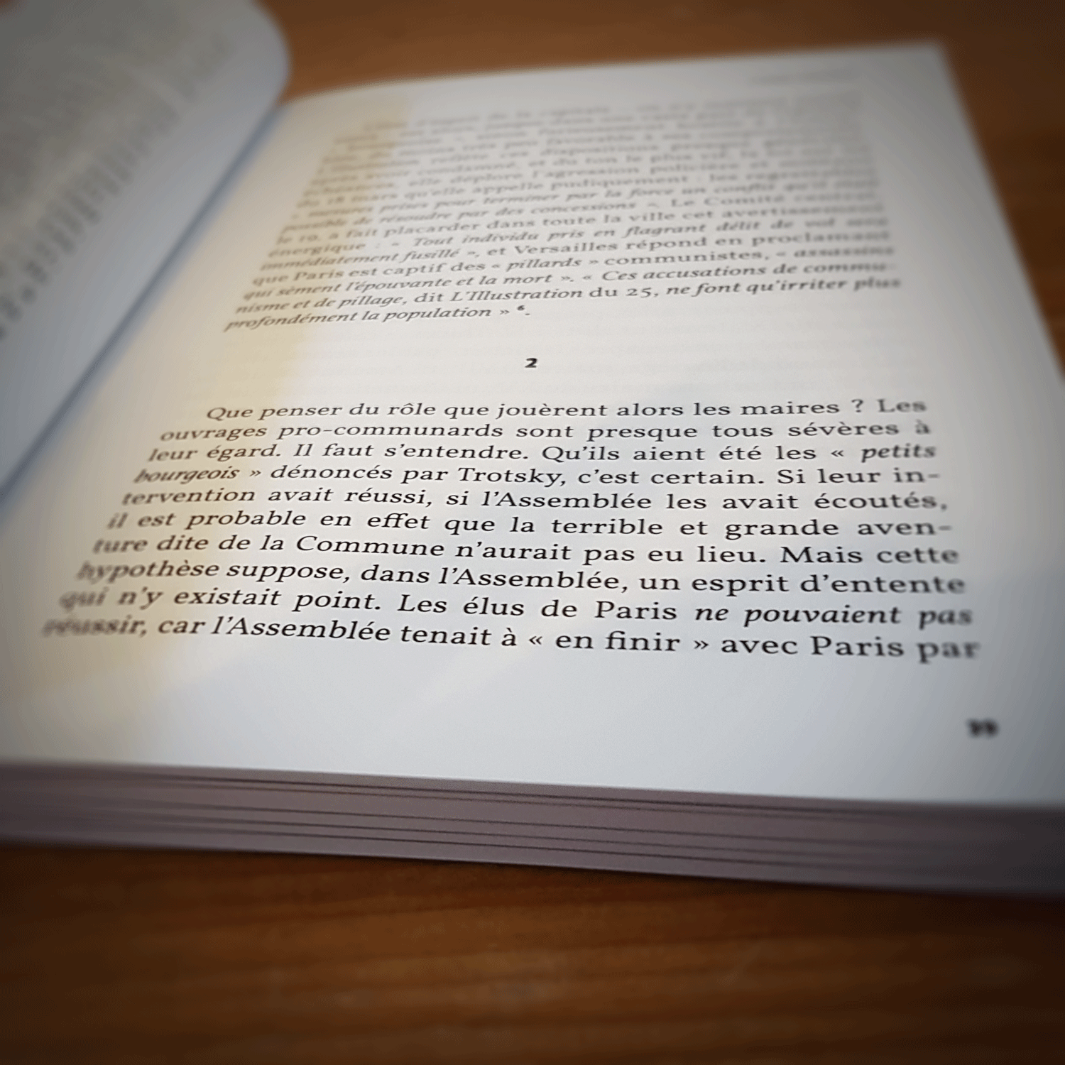 page du livre la commune